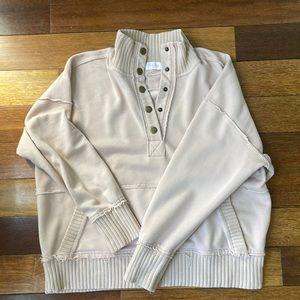 Pink Lily Just Go With It Pullover